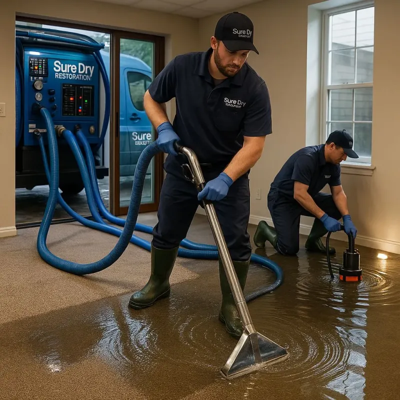 Water Extraction and Removal process in Madisonville, TN